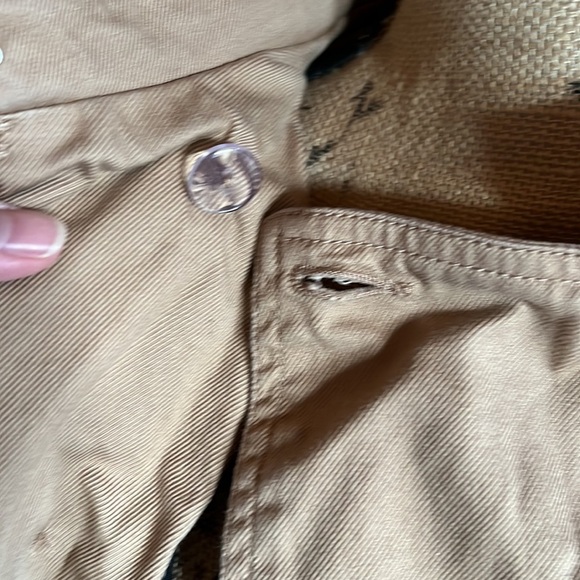 H & M Divided Double Breasted Jacket Camel Size 10 - Picture 9 of 15